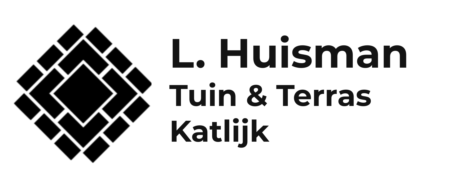 L. Huisman logo - hovenier in Heerenveen, Friesland