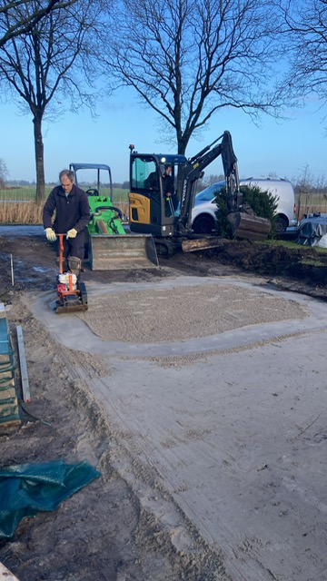 Opritbestrating, strak en duurzaam aangelegd