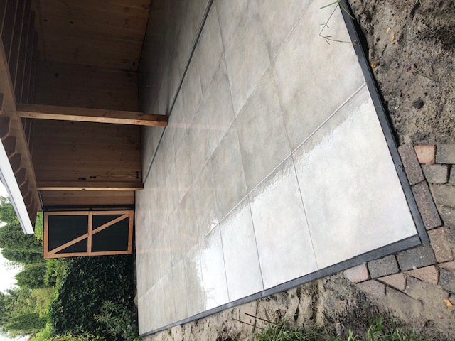 Carport overkapping geplaatst bij woning