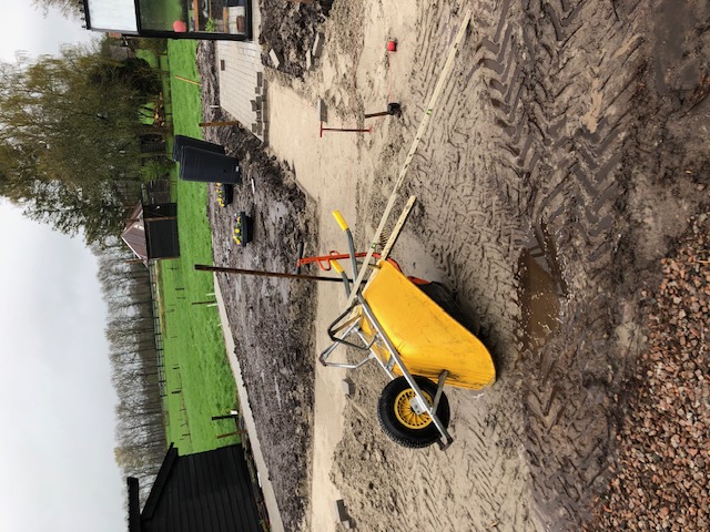Moestuin voor aanleg